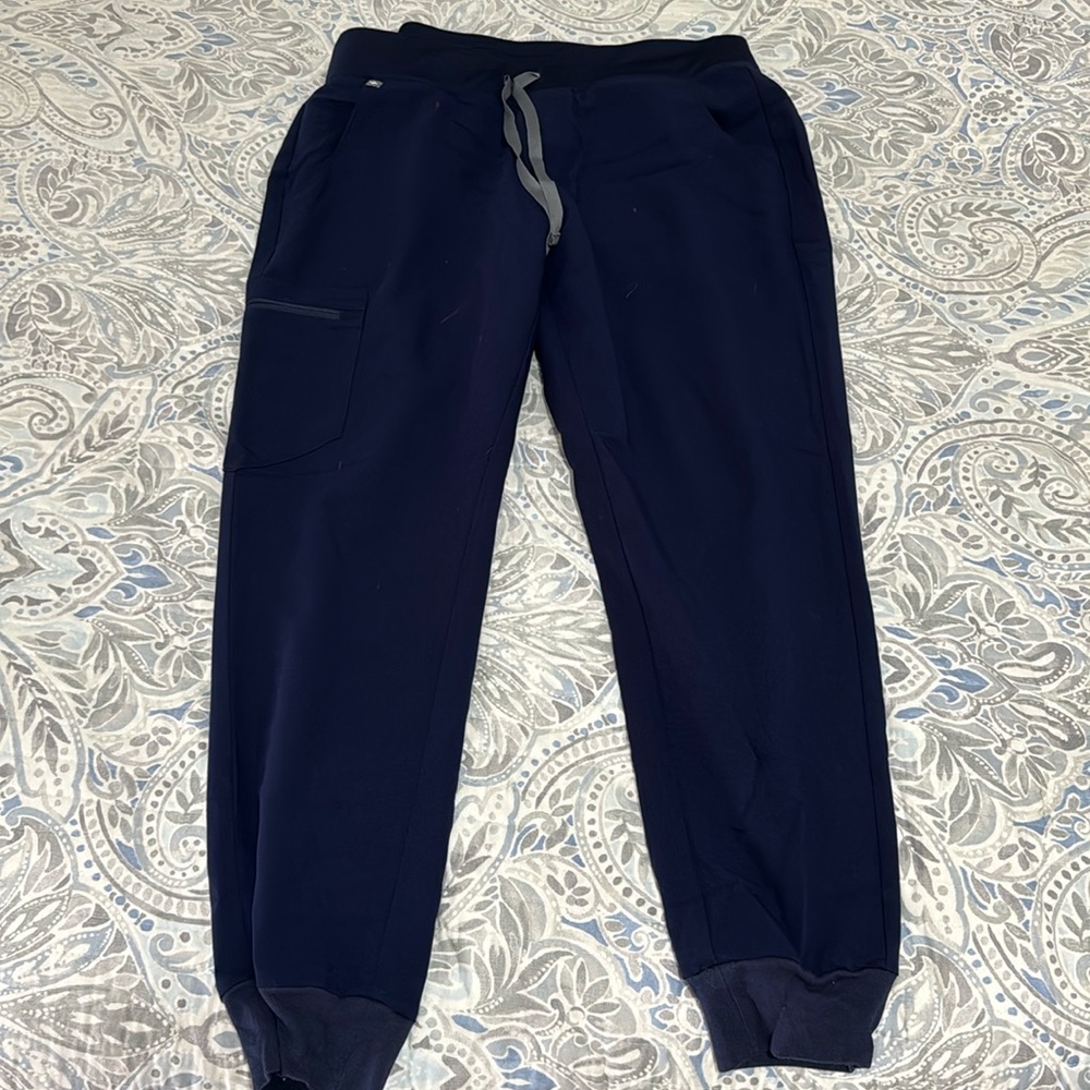 Figs Zamora Jogger Scrub Pants Navy